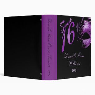 Classeur 1" lilas de pourpre du bonbon 16 à album à