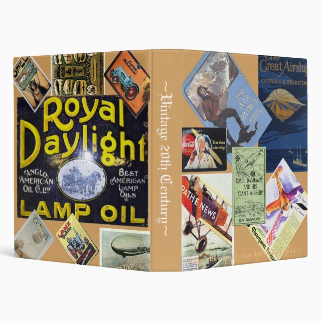 Classeur "20ème siècle Vintage" (Arrière-plan)