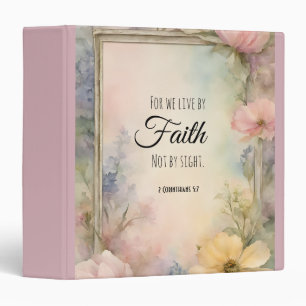 Classeur 2 Corinthiens 5:7 Verset de la Bible chrétienne Ar