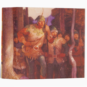 Classeur 2 modèles Vintages Robin Hood de NC Wyeth