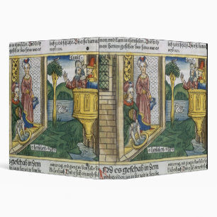 Classeur 2 Samuel 11 1-5 David voit Bathsheba se baigner,