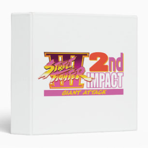 Classeur 2ème logo d'impact de Street Fighter III