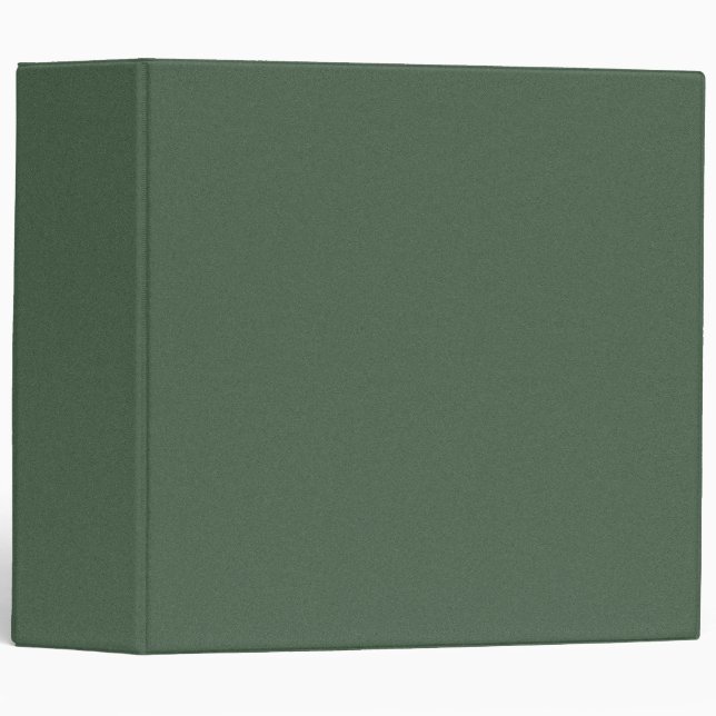 Classeur 3 anneaux à texture verte élégant pour le (Devant/Côté)