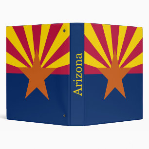Classeur 3 anneaux Drapeau de l'Arizona
