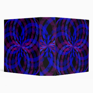 Classeur 3D Center Flower Petal Geometric Binder