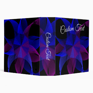 Classeur 3D To 2D Cylinder Ring Geometric Binder