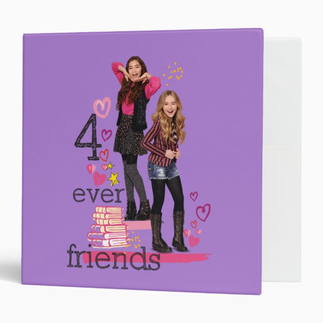 Classeur 4 Amis (Devant/intérieur)