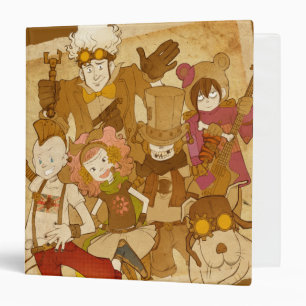 Classeur 4 petits monstres - basculons la Chambre