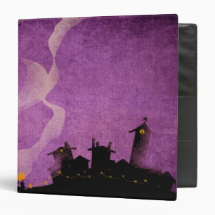 Classeur 4 petits monstres - nuit de Halloween