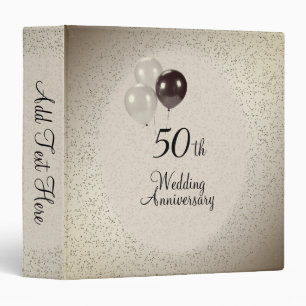 Classeur 50e anniversaire du Mariage