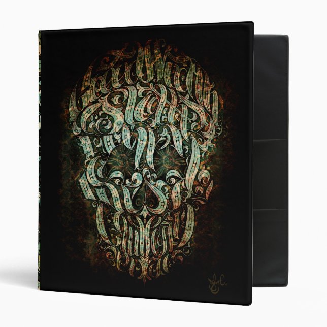 classeur 7sins (Devant/intérieur)