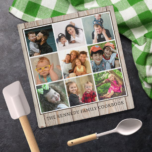 Classeur 9 Photo Collage Grange Famille Bois Recette Livre 