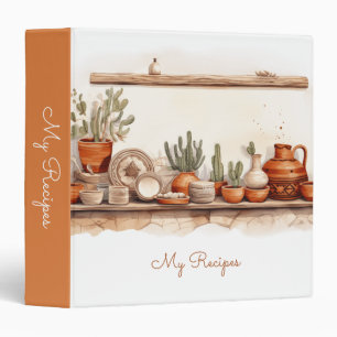 Classeur à 3 anneaux pour recettes de poterie de c