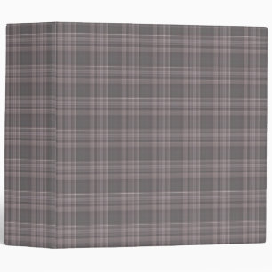 Classeur à 3 anneaux rose et gris