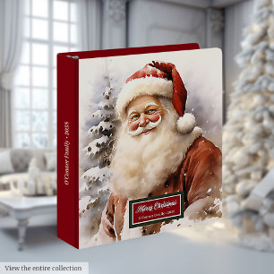 Classeur à 3 anneaux Trendy Holiday Santa Claus No