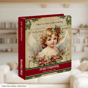 Classeur à anneaux Christmas Angels 3 Album de sou