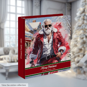 Classeur à anneaux Cool Santa Claus Album Cadeau F