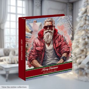 Classeur à anneaux Cool Santa Claus Album de souve