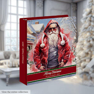 Classeur à anneaux Cool Santa Claus Album de souve