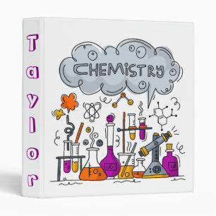 Classeur à anneaux de chimie 3