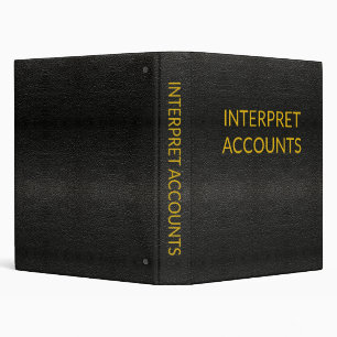 CLASSEUR À ANNEAUX INTERPRET COMPTES3