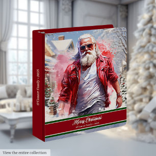 Classeur à anneaux Père Noël Noël classique Organi