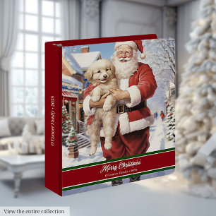 Classeur à anneaux Planificateur de Noël Album San
