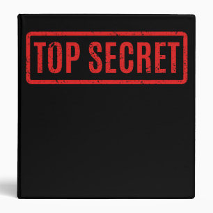 Classeur à ceinture noire Top Secret 3