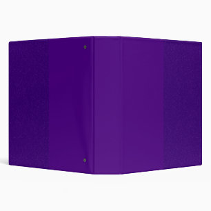 Classeur à dos pailleté double violet – Personnali