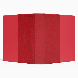 Classeur à rayures rouges tomate – Personnalisable