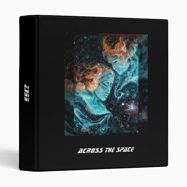 Classeur À travers l'espace (Devant/Côté)