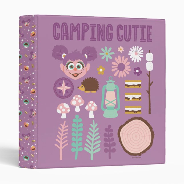 Classeur Abby Cadabby | Camping Cutie (Devant/Côté)
