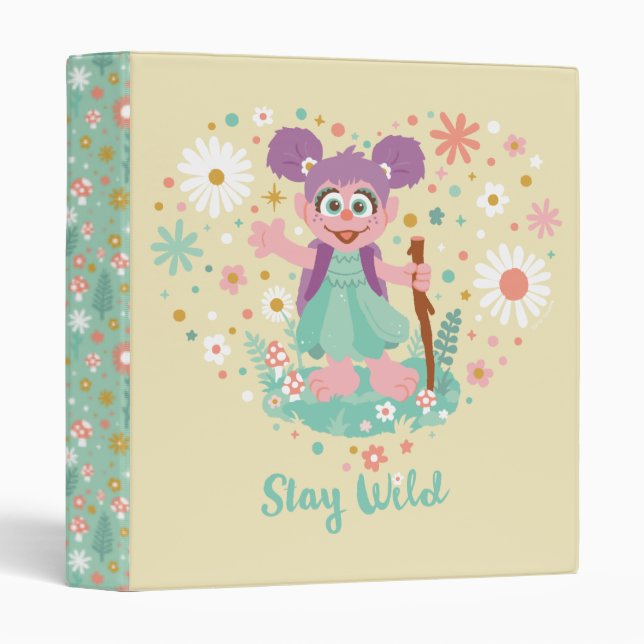 Classeur Abby Cadabby | Restez à l'abri (Devant/Côté)