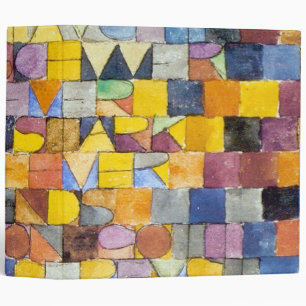 Classeur ABC (Alphabet), Paul Klee