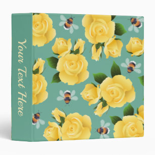 Classeur Abeilles Et Roses