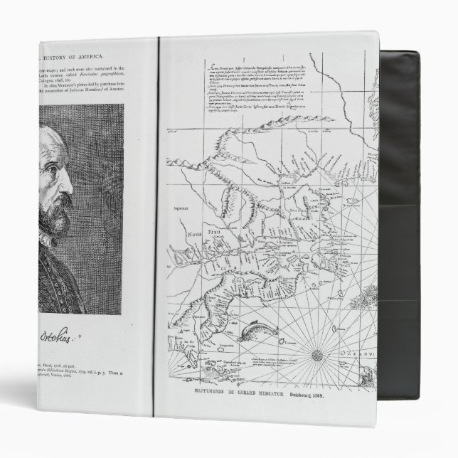 Classeur Abraham Ortel Oretelius (Devant/Intérieur)