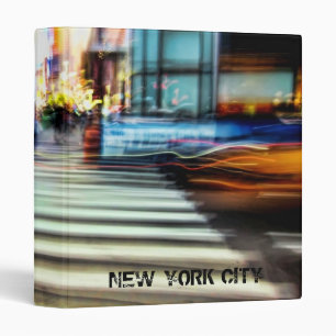 Classeur Abrégé sur 1" tache floue de NYC album photos