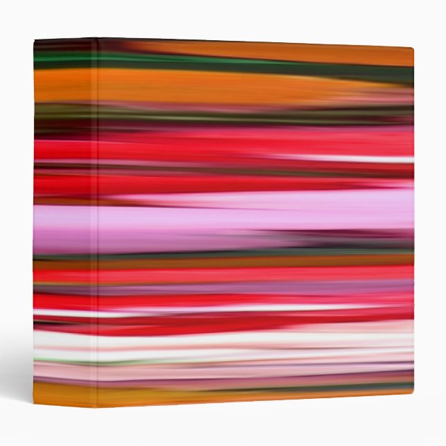 Classeur Abstrait #2 : Orange blur (Devant/Côté)