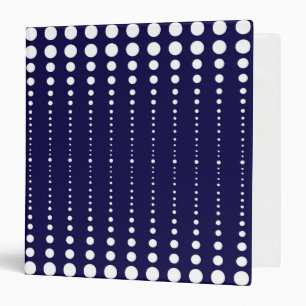 Classeur Abstrait moderne design marine lignes blanches poi
