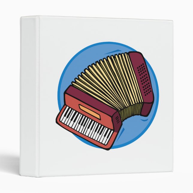 Classeur accordéon (Devant/Côté)