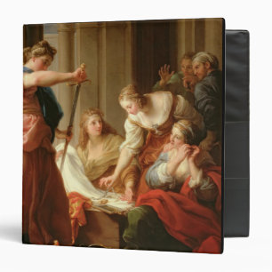 Classeur Achille à la cour du Roi Lycomedes avec son D
