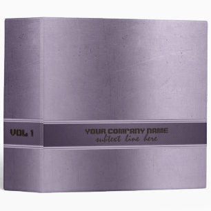 Classeur Acier inoxydable Métallique Purple Tint 2