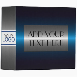 Classeur Acier métallique inoxydable bleu et argent