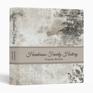 Classeur Actualités anciennes en papier Genealogy Histoire