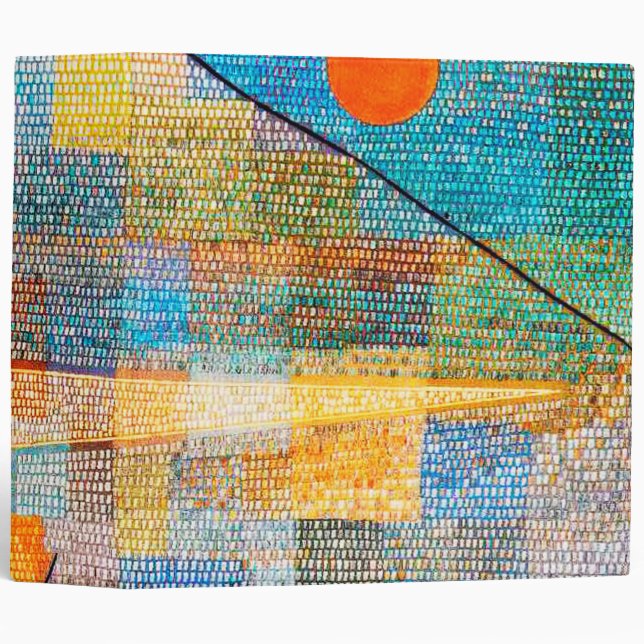 Classeur Ad Parnassum, Paul Klee (Devant/Côté)