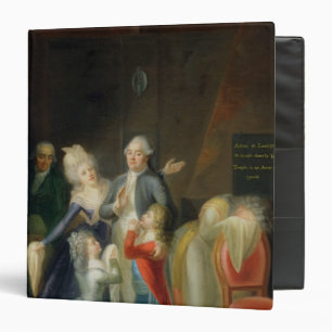 Classeur Adieu à Louis XVI par sa famille