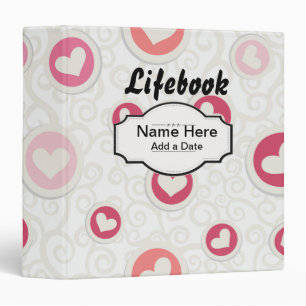 Classeur Adoption d'accueil de Lifebook de coeurs