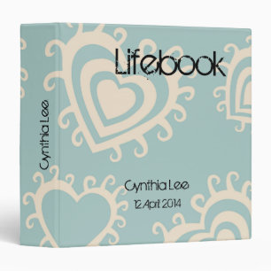 Classeur Adoption d'accueil de Lifebook de coeurs