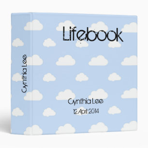 Classeur Adoption d'accueil de Lifebook de nuages