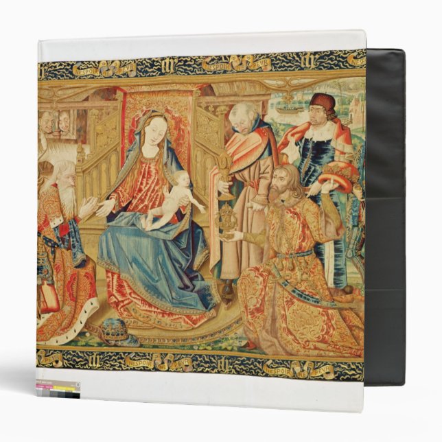Classeur Adoration des Magi, 15ème-16ème siècle (Devant/Intérieur)